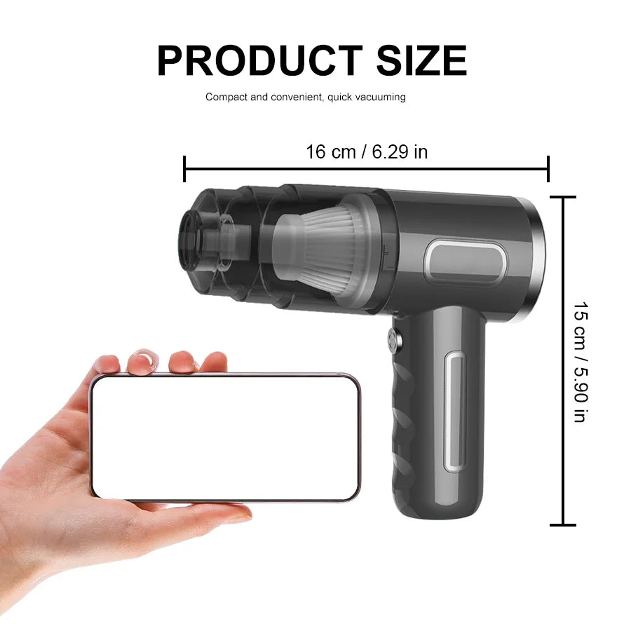 BELIBUY Wireless Car Vacuum Cleaner Home Appliance Sofa Cleaning Machine High-Power Household Carpet Cleaner Mini Vacuum Cleaner