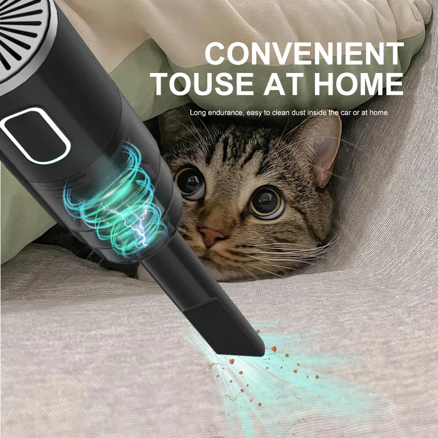 BELIBUY Wireless Car Vacuum Cleaner Home Appliance Sofa Cleaning Machine High-Power Household Carpet Cleaner Mini Vacuum Cleaner