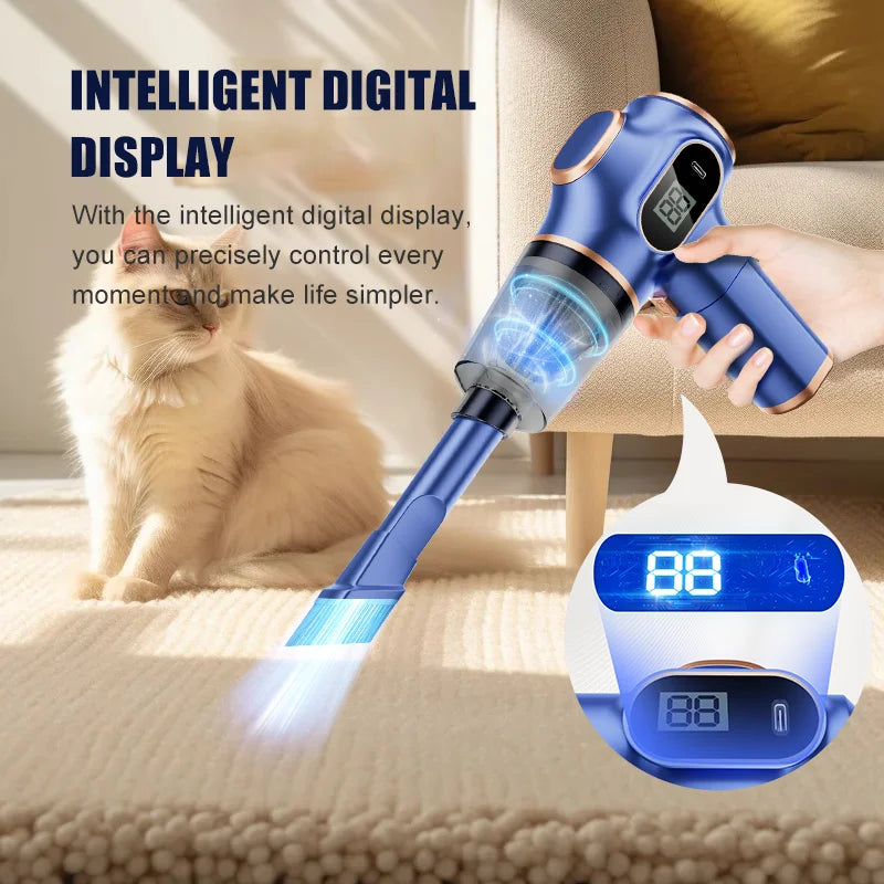 BELIBUY Wireless Car Vacuum Cleaner Home Appliance Sofa Cleaning Machine High-Power Household Carpet Cleaner Mini Vacuum Cleaner