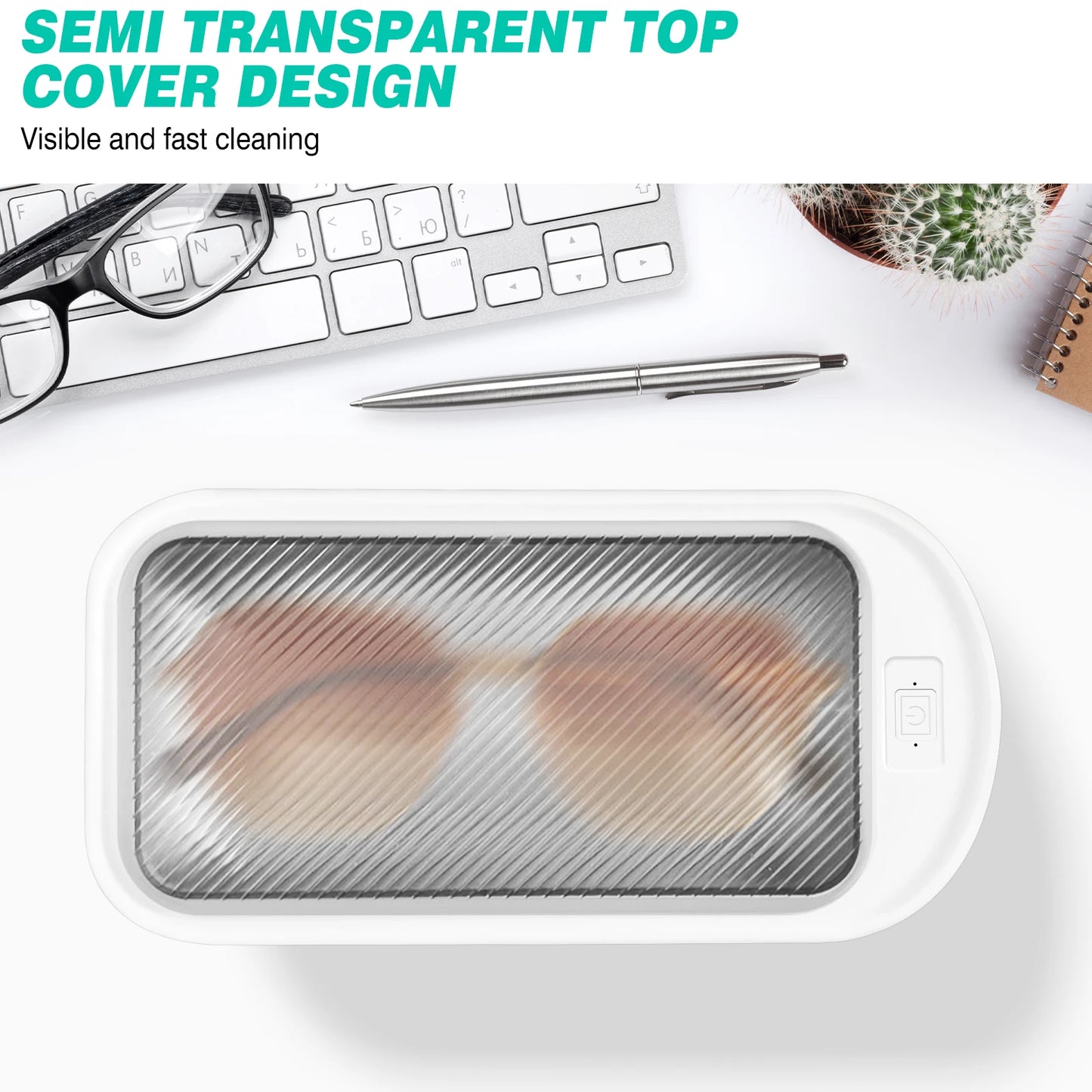 DayPlus Professional 650ML Ultrasonic Cleaner Sonic Wave Tank Glasses Watch Jewellery Cleaning Machine Tool