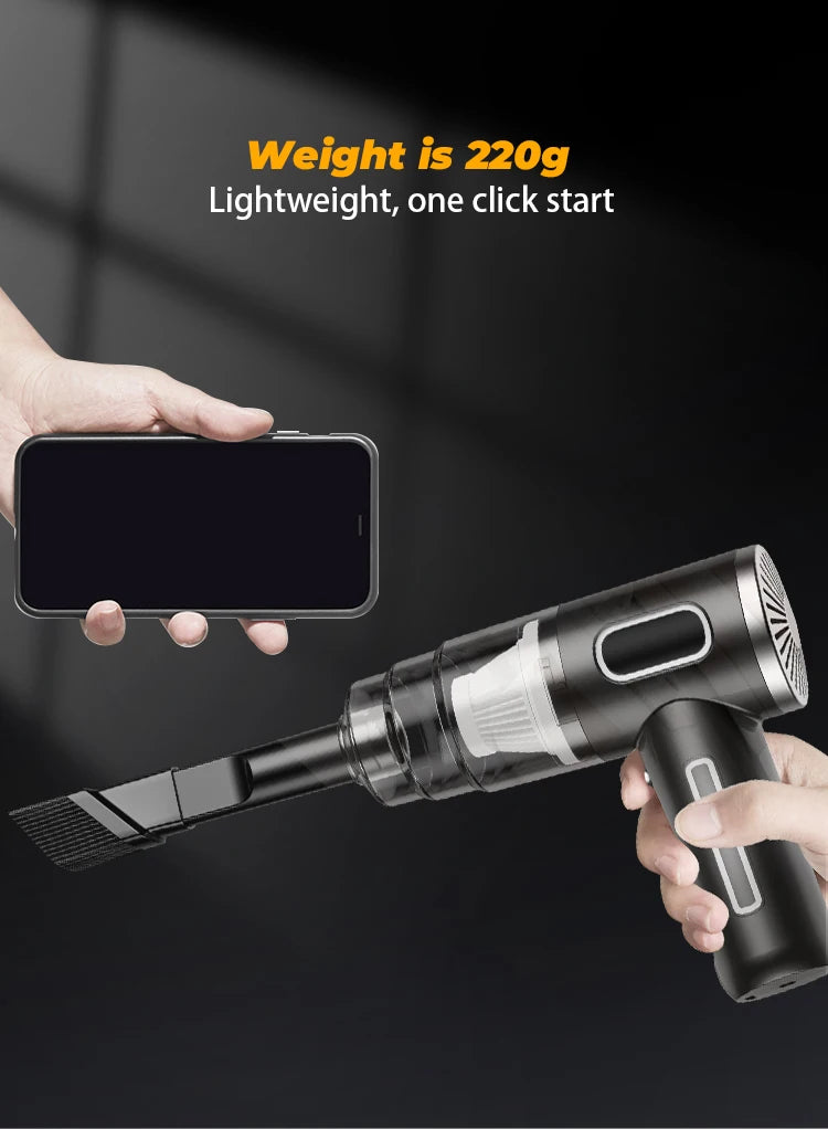 BELIBUY Wireless Car Vacuum Cleaner Home Appliance Sofa Cleaning Machine High-Power Household Carpet Cleaner Mini Vacuum Cleaner